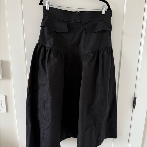 Ulla Johnson Black Midi Skirt - Picture 3 of 9
